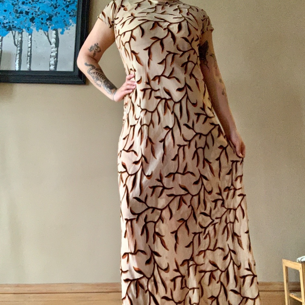 Vintage sheer body dress